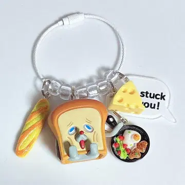 자라자라 키링 자라자라 가챠가챠 빵 도둑 맛없다