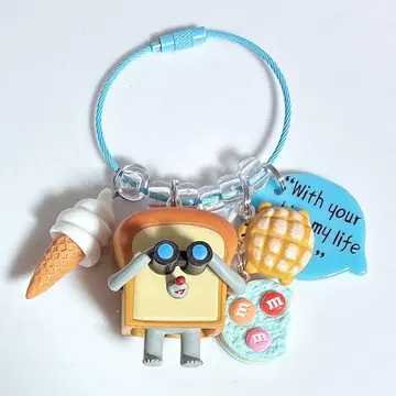 자라자라 키링 자라자라 가챠가챠 빵 도둑 엿보기