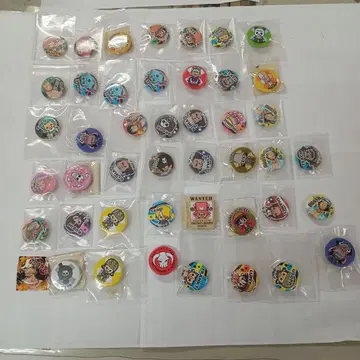 원피스 캔뱃지 45개