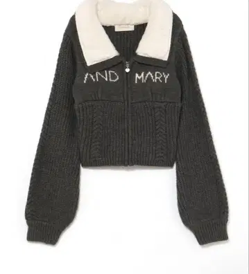andmary Mary logo zip tops