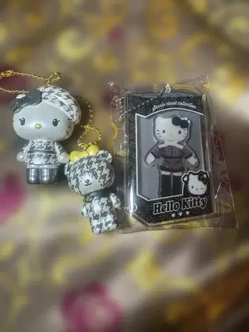 헬로키티 하운드투스 키링 세트