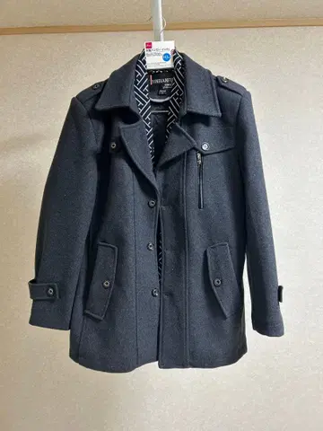 [ 페이크 레이어드 ] YINBIANFU 울 남성용 코트