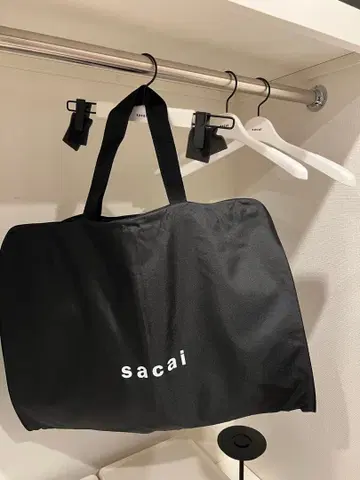 sacai 사카이 가먼트 백 (가먼트 케이스) + 정품 행거