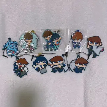 유희왕 러버 스트랩 카이바 세토 카이바 모쿠바 9개 세트