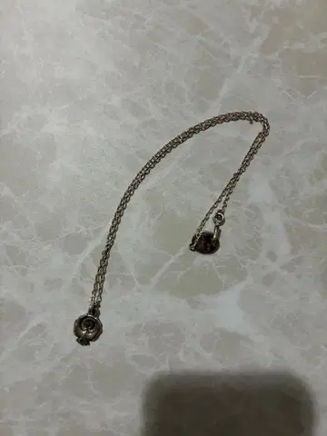 MOTO 모토 실버 목걸이 빈티지