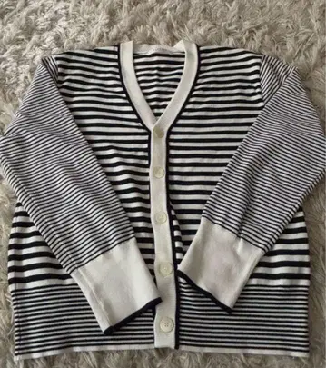 MACPHEE 드라이 코튼 V넥 가디건