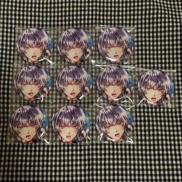 악마 집사와 검은 고양이 아쿠네코 플레르 할로윈 캔뱃지 뱃지캔