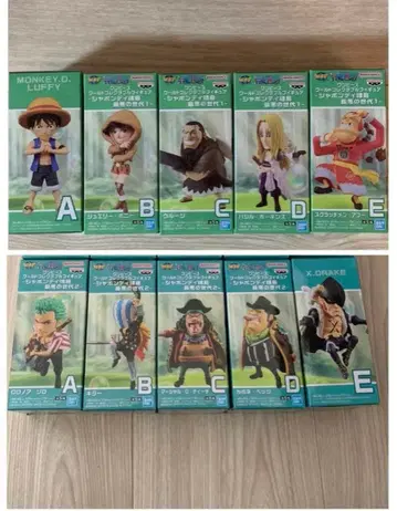 월드 컬렉션 원피스 최악의 세대 1 x 2 총 10점