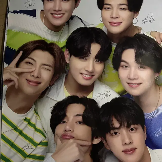 방탄소년단 칠성 사이다 포스터 판매합니다