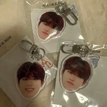 TREASURE 정우 얼굴 아크릴 키링 애락