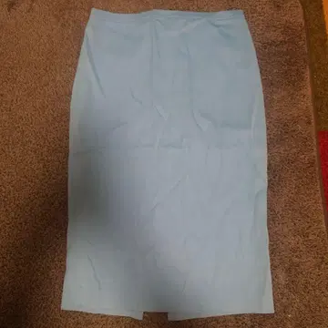 돌체앤가바나 스카이블루 타이트 스커트