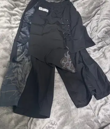 원신 소 이미지 패션 가우초 팬츠 S 특전 없음