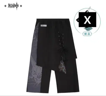 원신 소 이미지 패션 가우초 팬츠 S 특전 없음