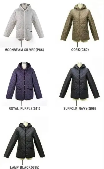 LAVENHAM 퀼팅 자켓 블랙 42