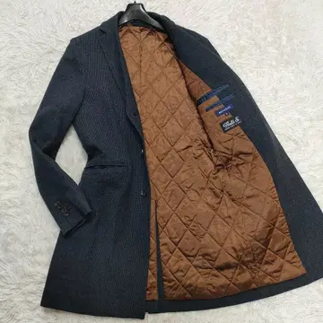 아바하우스 롱 퀼팅 체스터 코트 이탈리아제 원단 BalliS