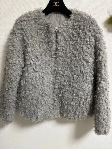 보아 자켓 그레이 사이즈 M