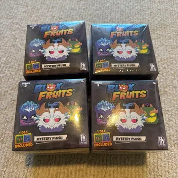 Blox Fruits 시리즈 3 미스터리 러쉬 4개 세트