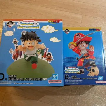 제일복권 드래곤볼 B상 손오공 D상 손오반 SNAP FIGURE