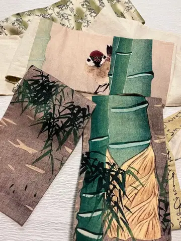 참새 패턴 헤코오비 성인용 헤코오비