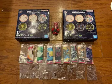 제일복권 지크 액스 D E G 세트 빨간 건담 플레이트 아크릴