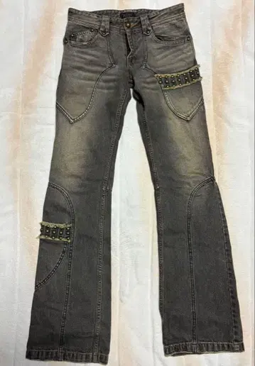 GLORY 부츠컷 데님 사이즈 0 다크 그레이