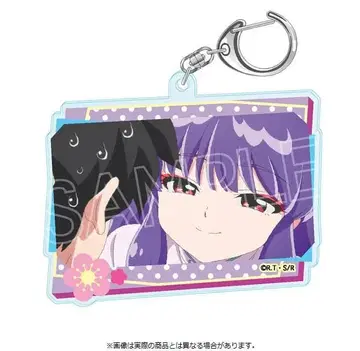 란마 1/2 백면상 키링 샴푸