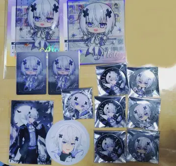 메테오라 멜트 캔뱃지 클리어 색지 등신 데포 1주년 할로윈 무도관