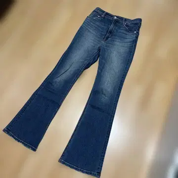 SLY 하이웨스트 플레어 팬츠 데님 블루 새상품급