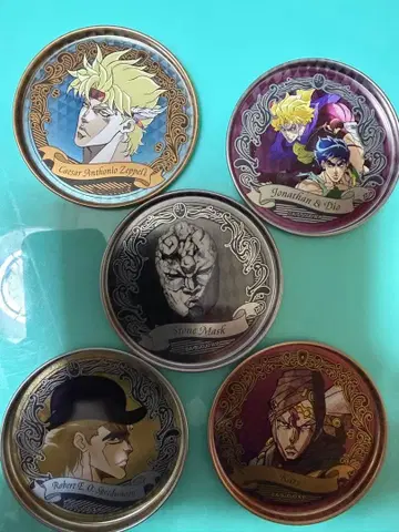 죠죠의 기묘한 모험 콜렉트 5점! 초레어!! 이미지 참조!!