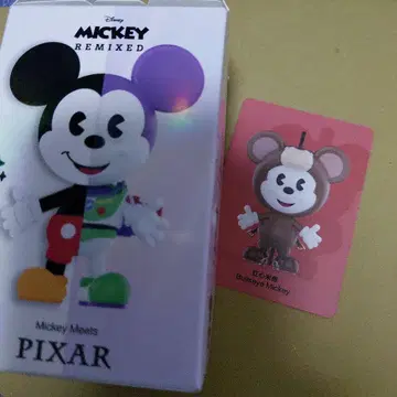POP MART 디즈니 Mickey Meets PIXAR 불스아이