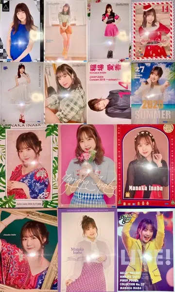 [핀포스] Juice=Juice 졸업생 이나바 마나카 씨 14점 세트