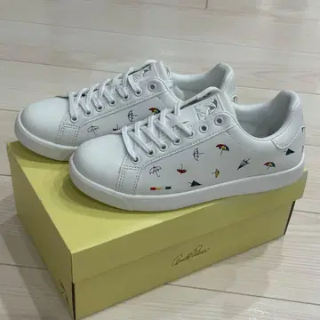 아놀드 파머 화이트 스니커즈