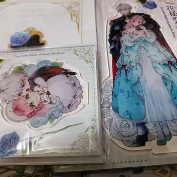 꽃을 감춘 너의 메테올 1, 2권 신작 아크릴 스탠드 ss 리플렛