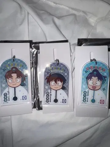 닌타마 로손 도이 한스케 야마다 릿키치 셋츠노 키리마루 키링 세트
