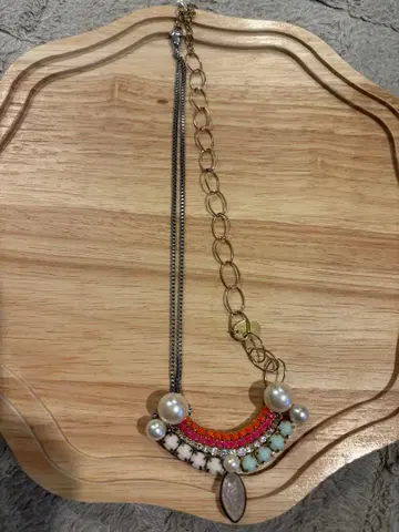 joujou 비즈와 펄 목걸이