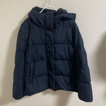 무인양품 다운 자켓 네이비