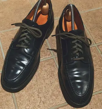 SANDERS military derby shoes size8