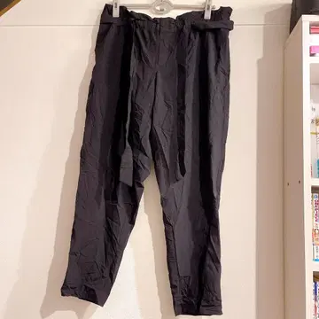 새상품급 [ L ] 블랙 캐주얼 팬츠 허리밴딩