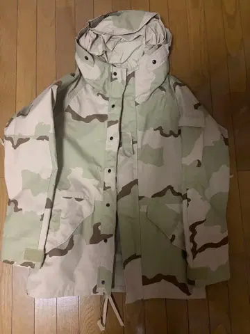 ECWCS GEN1 고어텍스 후드티 사막 카모 small regular