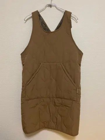 에이프런 베이지 속기모 발수 겨울용 온활 따뜻한