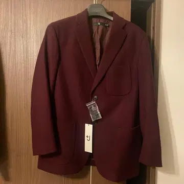 UNIQLO+J 질 샌더 캐시미어 혼방 자켓 와인 레드 S 사이즈