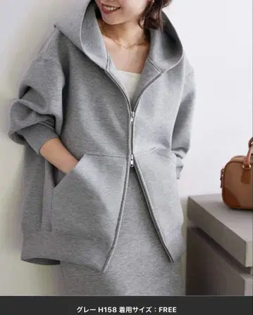 SLOBE IENA 볼륨 집업 후디