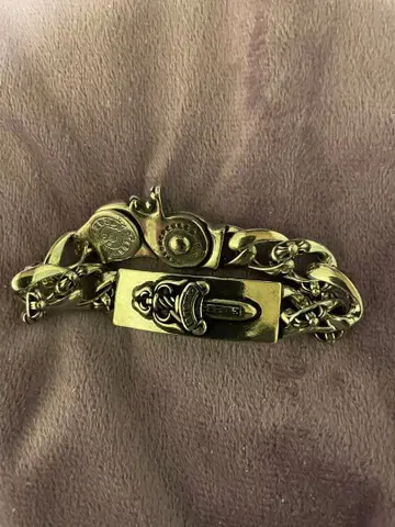 실버 체인 팔찌