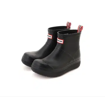 HUNTER 블랙 레인부츠