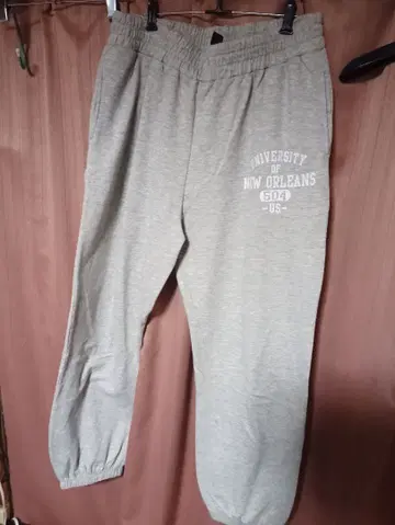 MIND GAMES 빈티지 칼리지 로고 스웨트 팬츠 빅 사이즈 4L