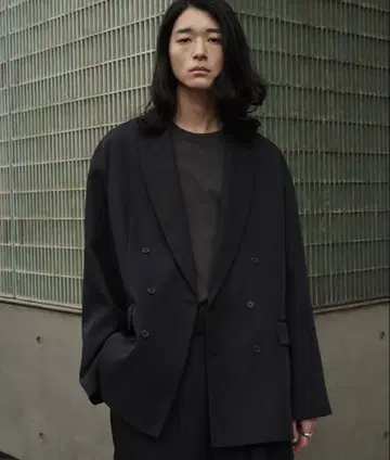 WYM 더블 브레스트 테일러드 자켓