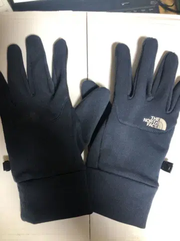 THE NORTH FACE 네이비 플리스 장갑 M 사이즈