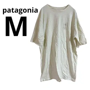 가격 인하 환영 patagonia [ M ] 오오야마후지 T셔츠 아이보리