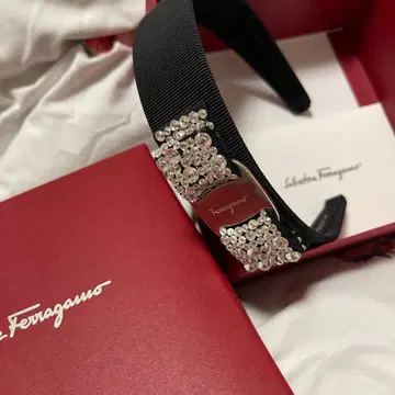 Salvatore Ferragamo 블랙 머리띠