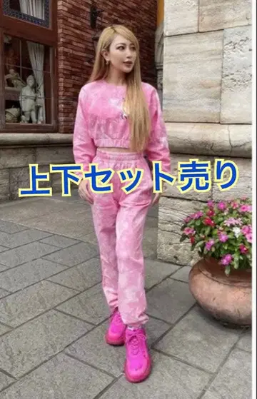 상하의 셋업 새상품 미개봉 Angel sweat tops & pants